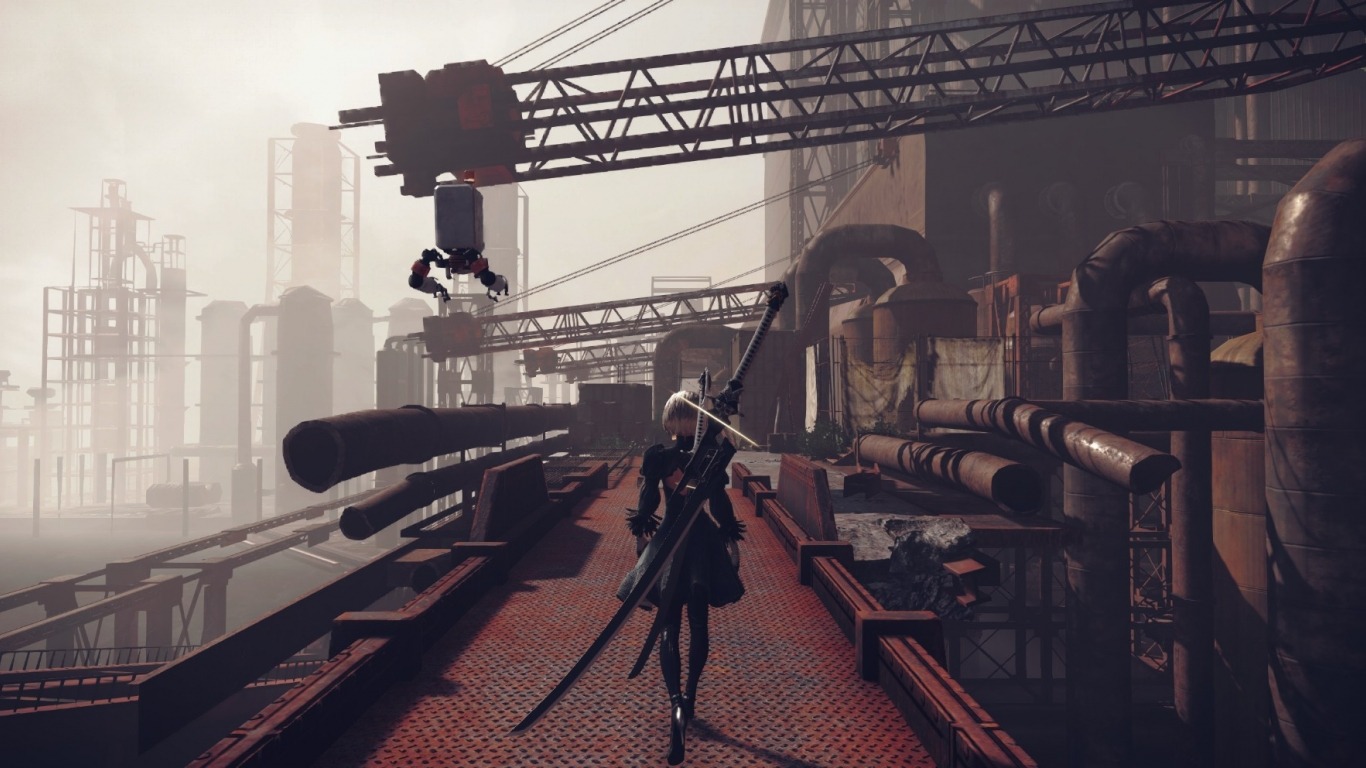 nier automata ruins