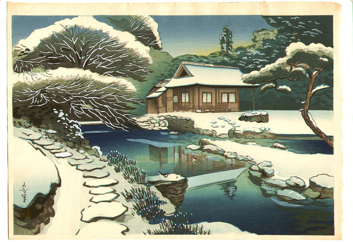 Bakufu Ohno snow scene