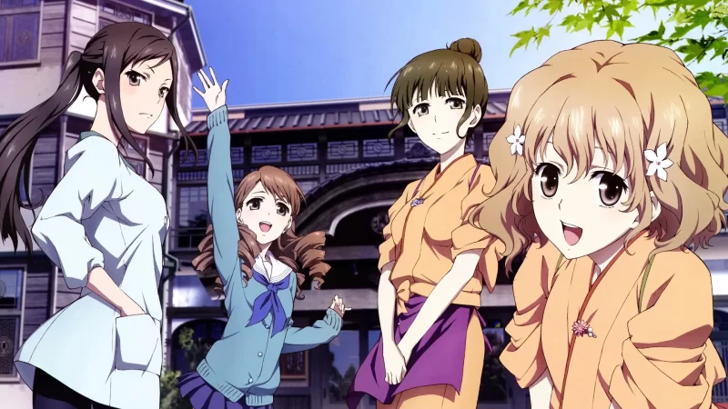 Hanasaku Iroha girls