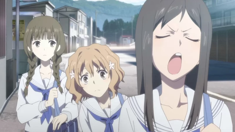 Hanasaku Iroha girls together