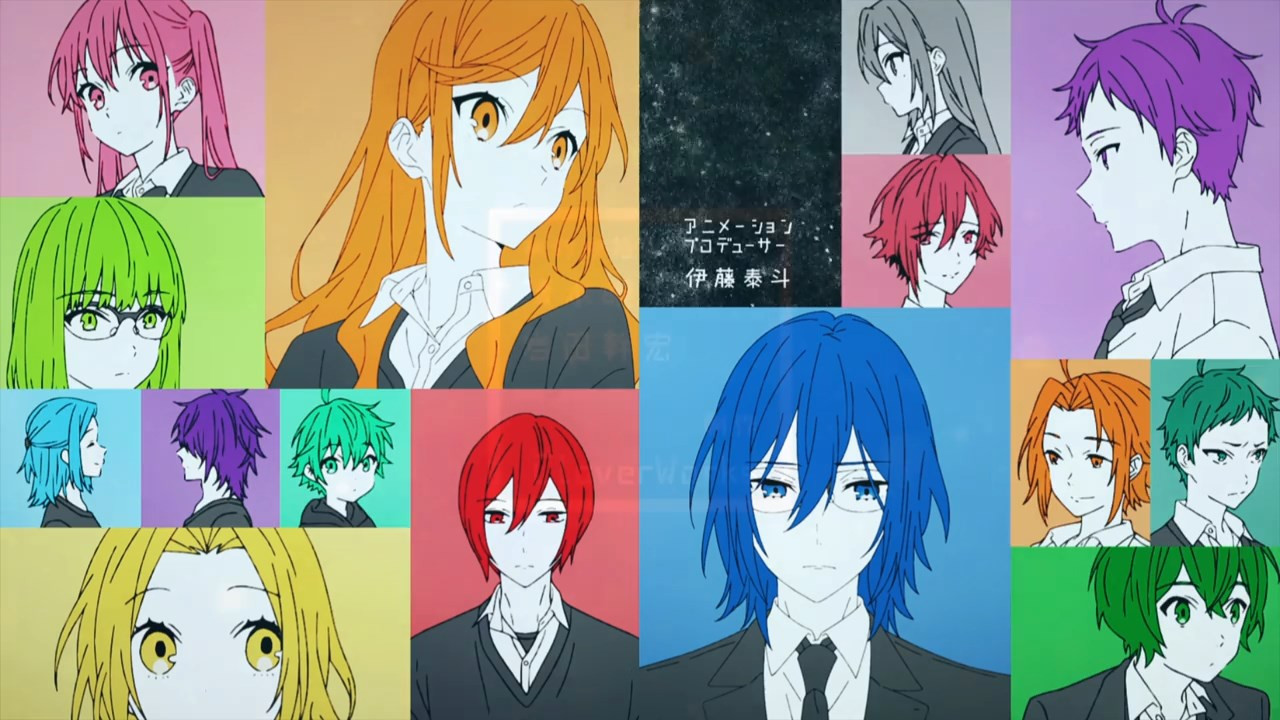 Horimiya's characters