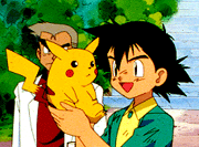 ash and pikachu first episode