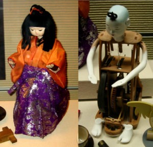 A Japanese Tea Serving Doll