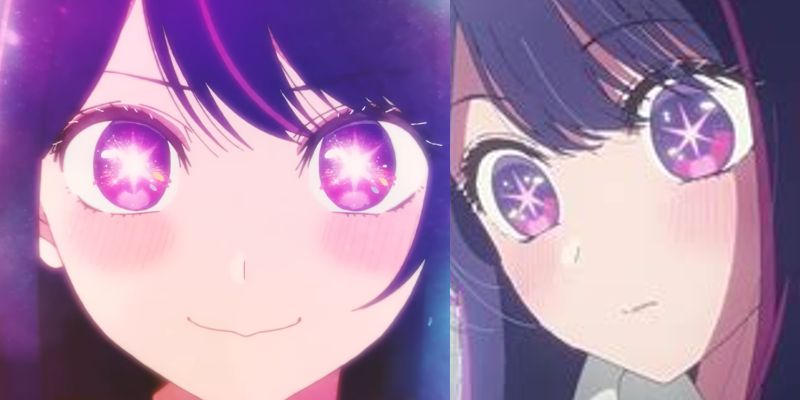 Ai's eyes explode with lies, life, and charisma.