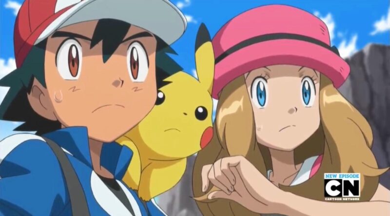 Ash and Serena couple