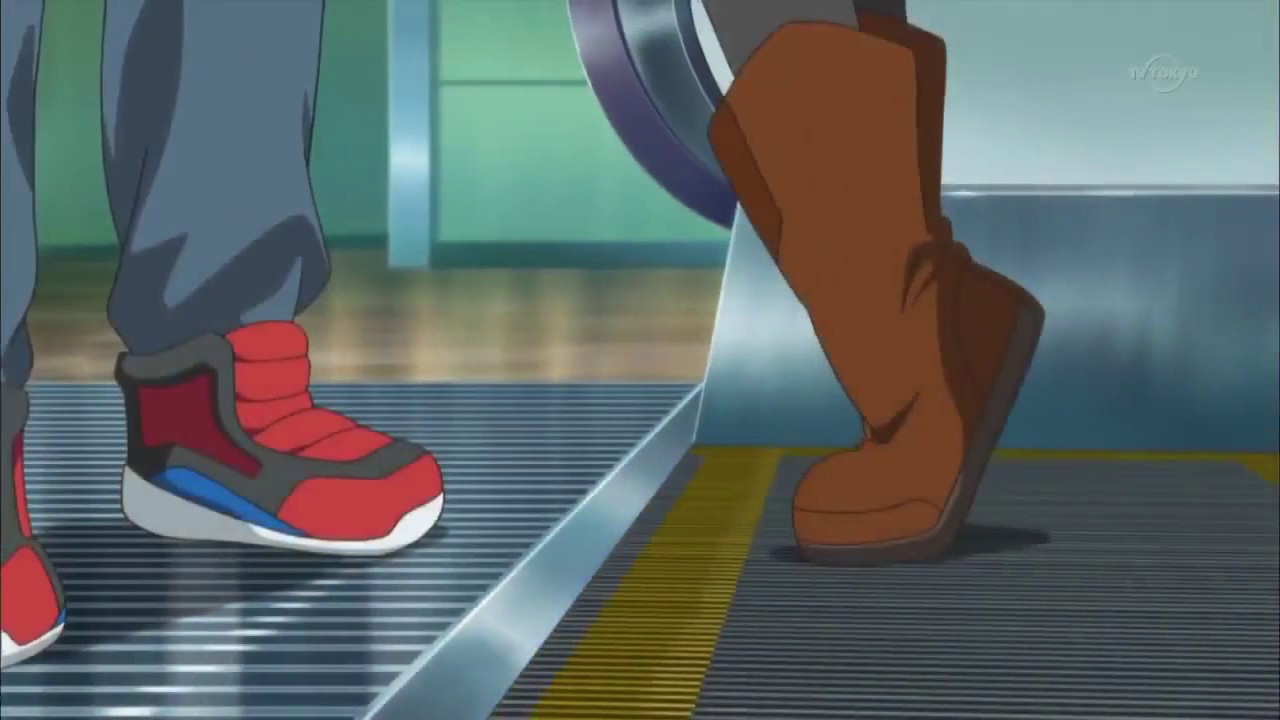 ash and serena kiss