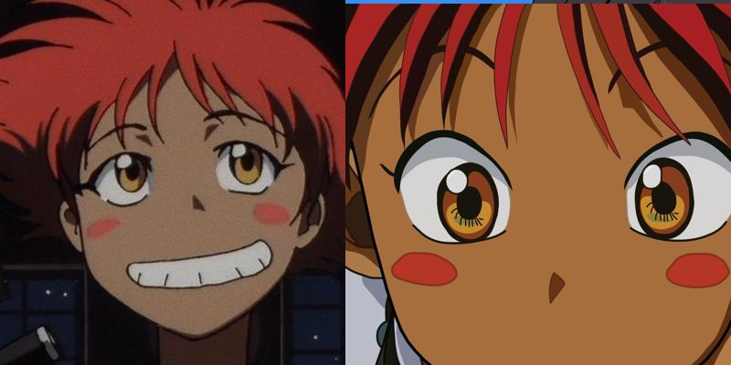 Cowboy Bebop's Ed has expressive eyes.