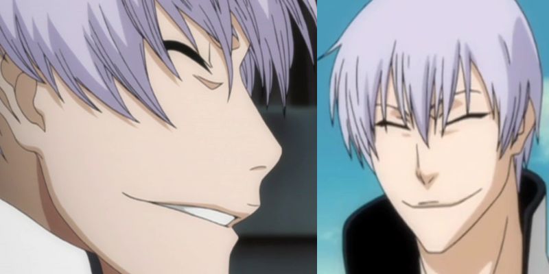 Gin Ichimaru's eyes in Bleach hide his emotions and plans.