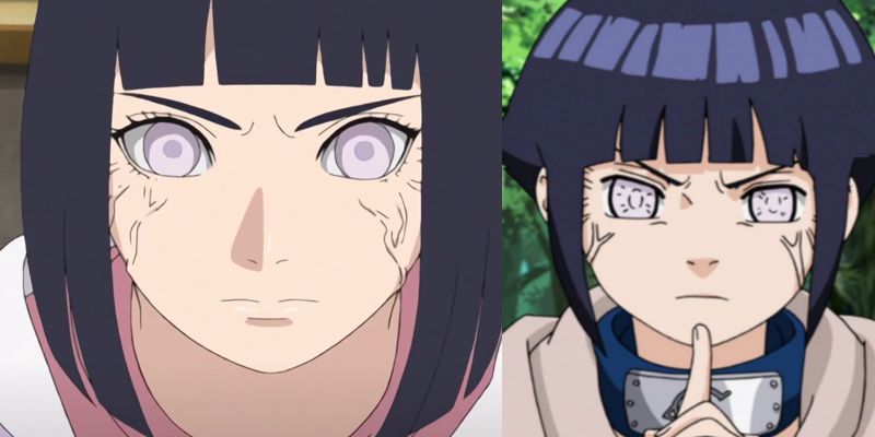 Hinata's eyes are ethereal in Naruto