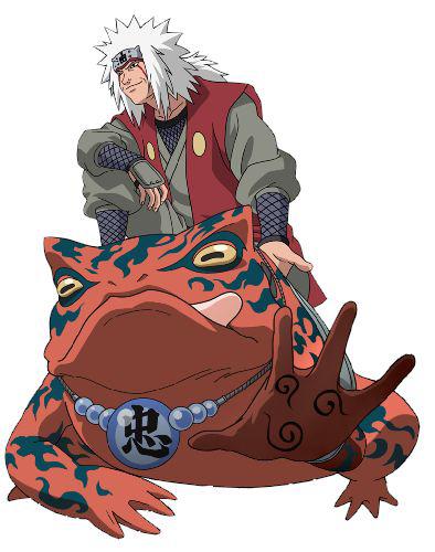 jiraiya with toad pop