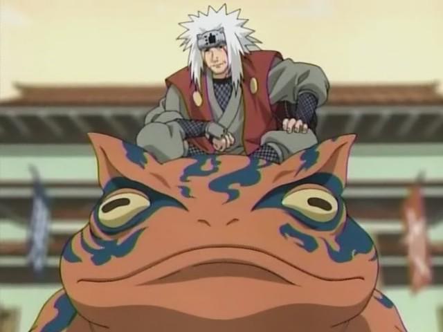 jiraya and frog