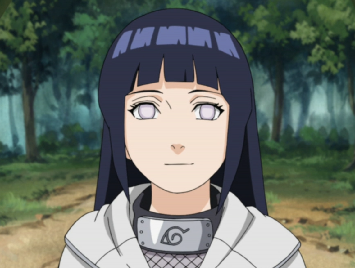 Hinata develops quiet confidence throughout the series