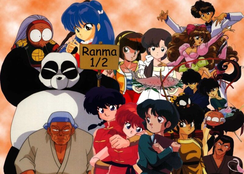 the cast of Ranma 1/2