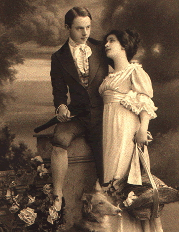 Victorian era couple