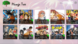Windows 8 Manga Reader Apps in Review Browsing Manga in Manga Tree