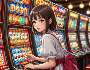 Pachi-slot and Japan's 20+Year Casino Fight pachinko girl